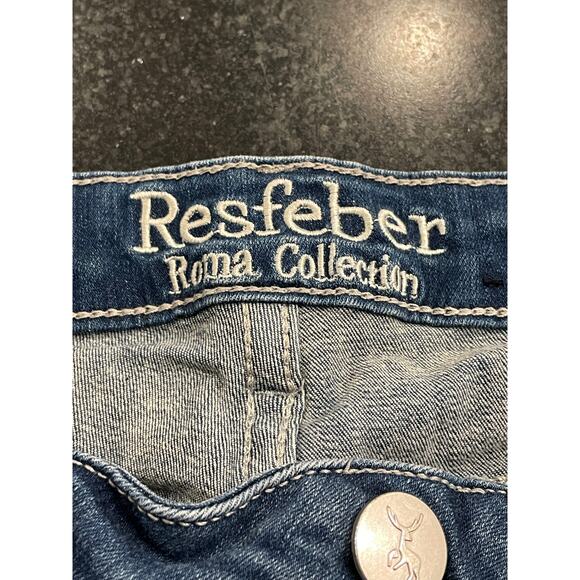 Resfeber Roma Collection Capri Jeans 12 distressed - Picture 3 of 11